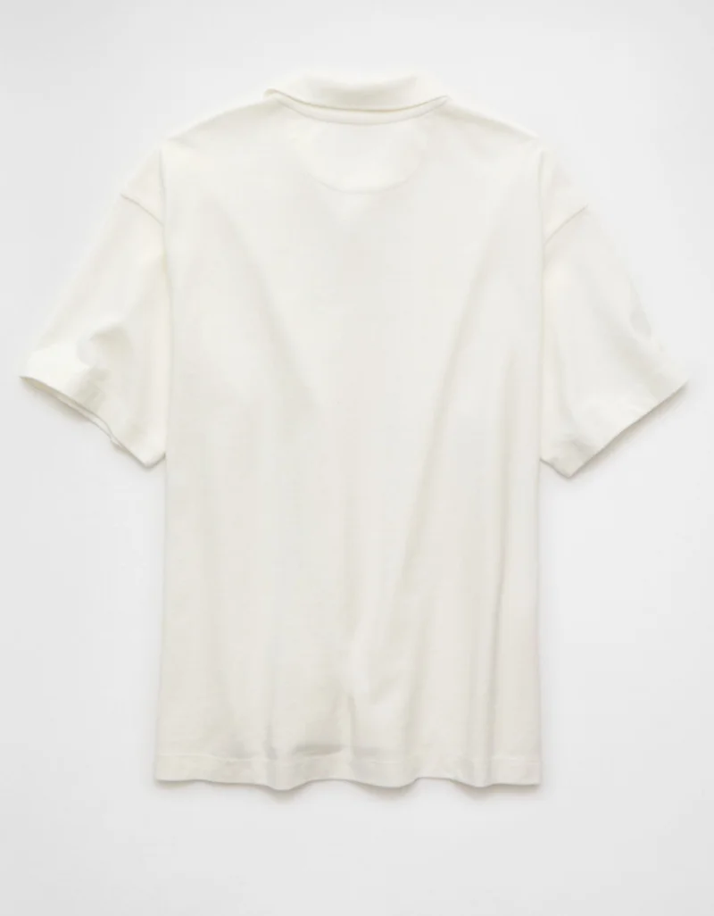 American Eagle  AE Boxy Polo Shirt for Men | Best Price UAE